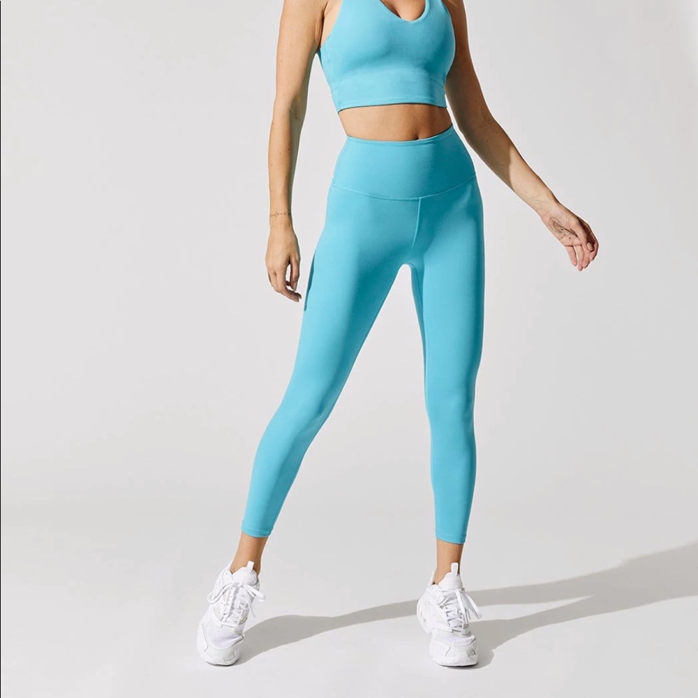 Carbon38 7/8 high rise cloud compression leggings